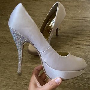 Sparkle Heel Platform Shoes Size 9 Just Fab